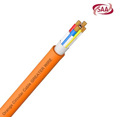 25mm orange circular cable 25mm orange circular cable