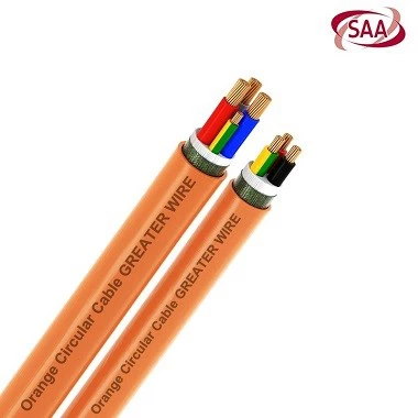 Orange Circular Cable Orange Circular Cable
